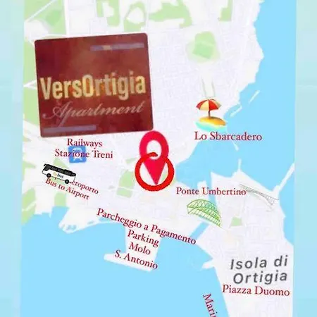 Appartement Versortigia Beautiful Syracuse